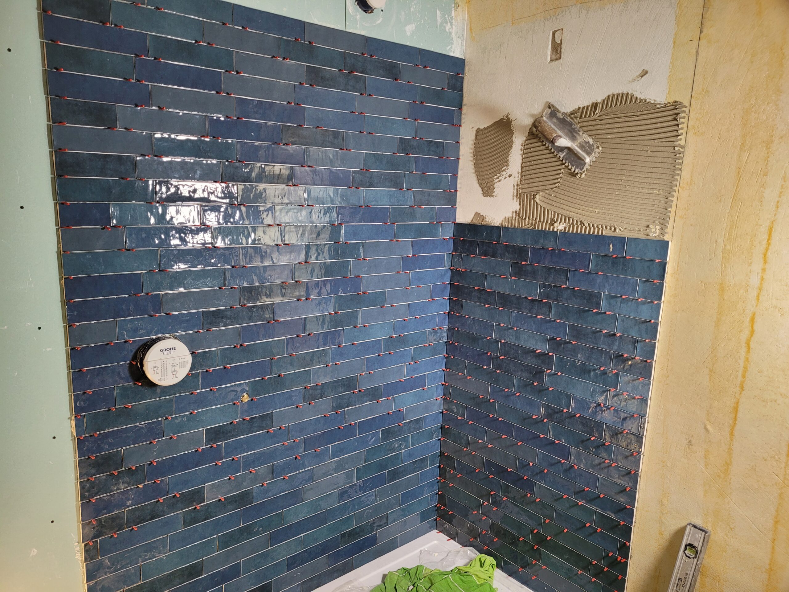 Douche verbouwen