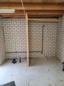 Voorbereiding Douche