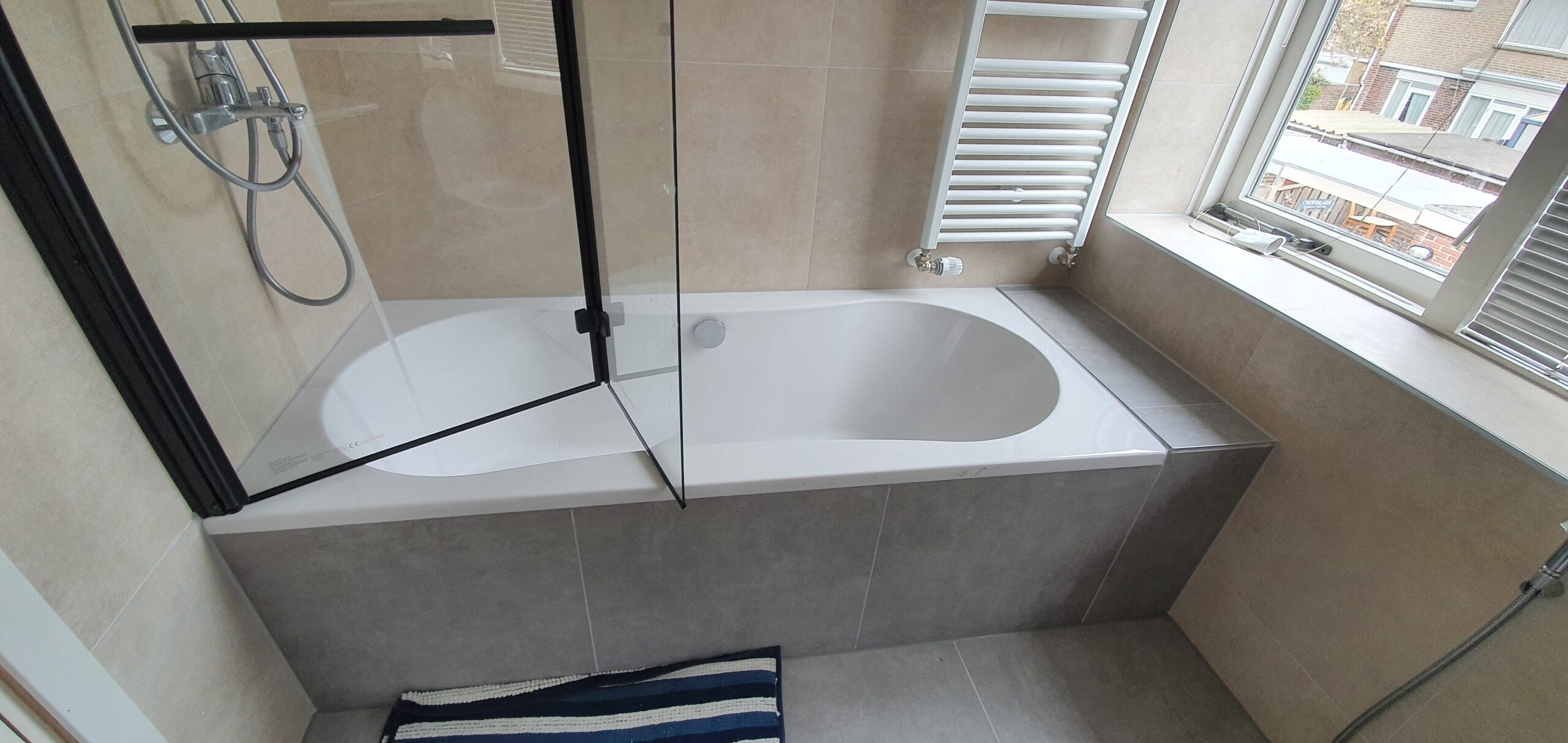 Bad vervangen door douche